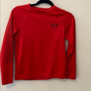 Under Armour long sleeve thermal boys Medium 10-12